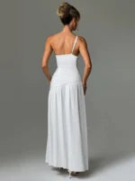 Vestido Com Fenda Micaela